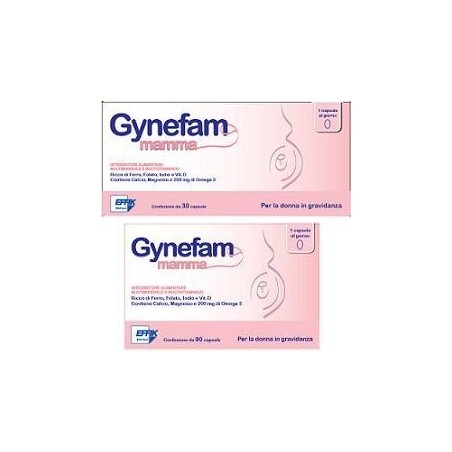 Gynefam Mamma 90 Capsule - Integratore per la Gravidanza Gynefam Mamma 90 Capsule - Integratore per la Gravidanza