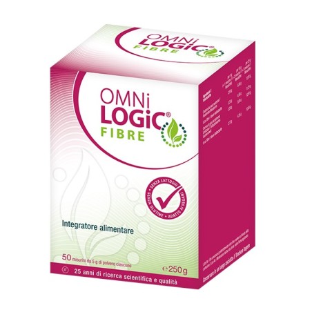 Omni Logic Fibre integratore intestinale contro stitichezza e diarrea 250 g Omni Logic Fibre integratore intestinale contro stitichezza e diarrea 250 g