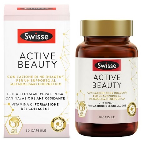 Swisse Active Beauty 30 capsule - Integratore anti ossidante e anti invecchiamento