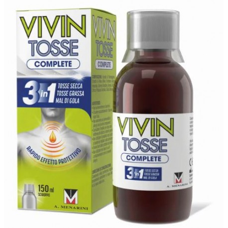 VIVIN TOSSE COMPLETE SCIROPPO PER TOSSE 150 ML