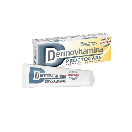 Dermovitamina Proctocare Crema per Emorroidi e Ragadi Anali 30 ml