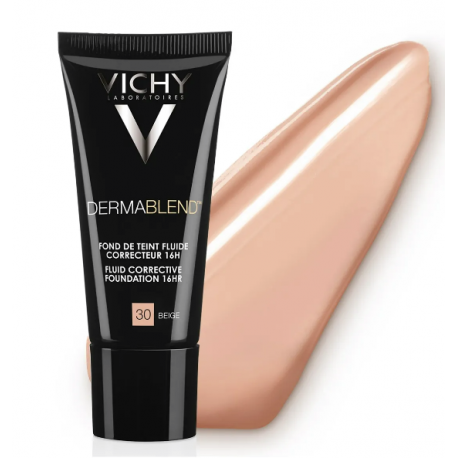 Vichy Dermablend 30-Beige fondotinta fluido correttivo SPF 25 30 ml