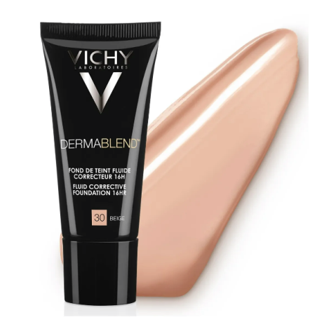 Vichy Dermablend 30-Beige fondotinta fluido correttivo SPF 25 30 ml Vichy Dermablend 30-Beige fondotinta fluido correttivo SPF 25 30 ml