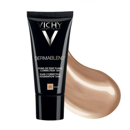 Vichy Dermablend 35-Sand fondotinta fluido correttivo SPF 25 30 ml Vichy Dermablend 35-Sand fondotinta fluido correttivo SPF 25 30 ml