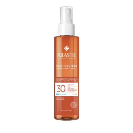 Rilastil Olio dermatologico protezione solare SPF30 200 ml Rilastil Olio dermatologico protezione solare SPF30 200 ml
