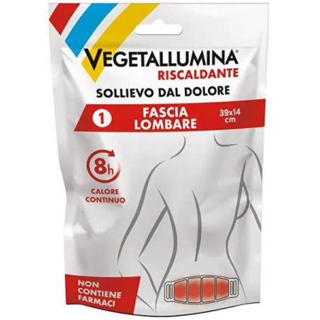 VEGETALLUMINA FASCIA LOMBARE RISCALDANTE 1 PEZZO