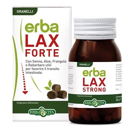 Erba Vita Erbalax Forte granelli integratore lassativo 30 g Erba Vita Erbalax Forte granelli integratore lassativo 30 g