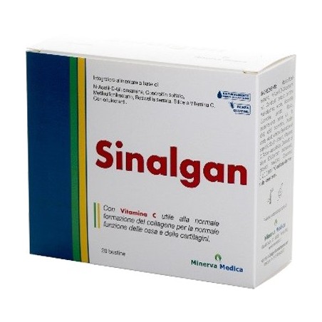 Minerva Medica Sinalgan integratore per funzionalità articolare 20 buste Minerva Medica Sinalgan integratore per funzionalità articolare 20 buste