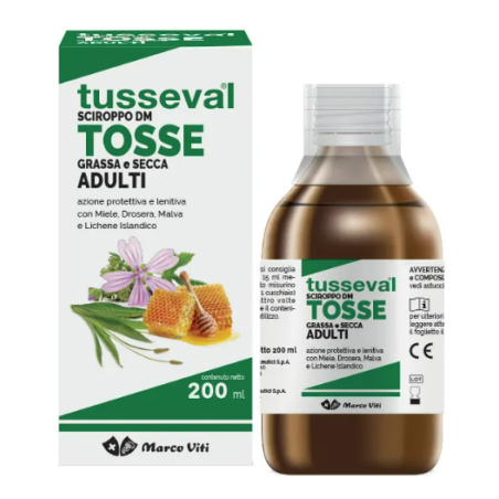 Tusseval Sciroppo Tosse Adulti 200 ml Tusseval Sciroppo Tosse Adulti 200 ml