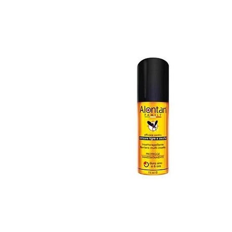 Alontan Neo Family spray repellente per zanzare e zecche Icaridina 10% 75 ml