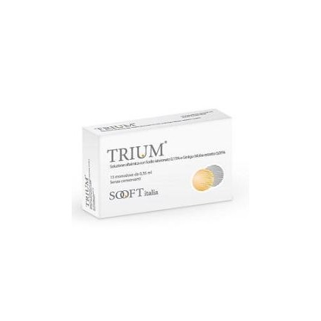 Trium Monodose Gocce Oculari 15 Flaconcini Trium Monodose Gocce Oculari 15 Flaconcini