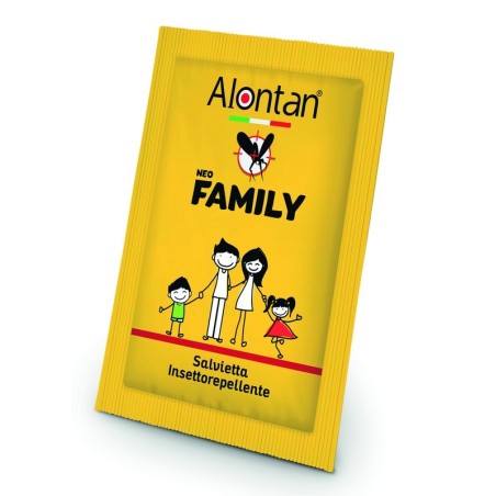 Alontan Neo Family Salviette Icaridina 10% 12 Pezzi Alontan Neo Family Salviette Icaridina 10% 12 Pezzi