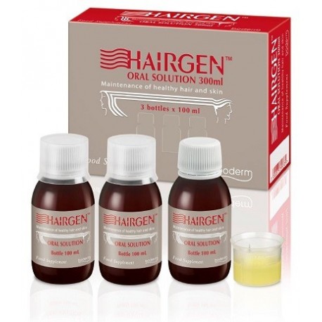 Hairgen Soluzione Orale 3 Boccette - Integratore Contro la Caduta dei Capelli