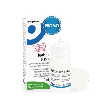 Hyabak soluzione oftalmica per secchezza oculare e irritazioni 10ml Hyabak soluzione oftalmica per secchezza oculare e irritazioni 10ml