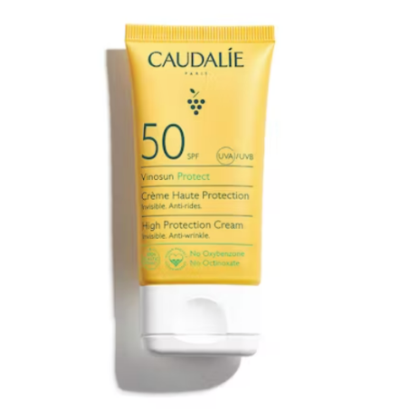 Caudalie Vinosun crema solare per il viso ad alta protezione SPF50 50 ml Caudalie Vinosun crema solare per il viso ad alta protezione SPF50 50 ml