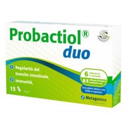 Probactiol duo integratore per regolarità del transito intestinale 15 capsule