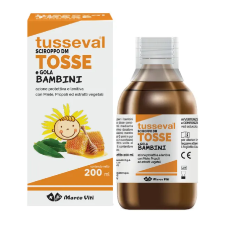 Tusseval Sciroppo Tosse Bambini 200 ml Tusseval Sciroppo Tosse Bambini 200 ml