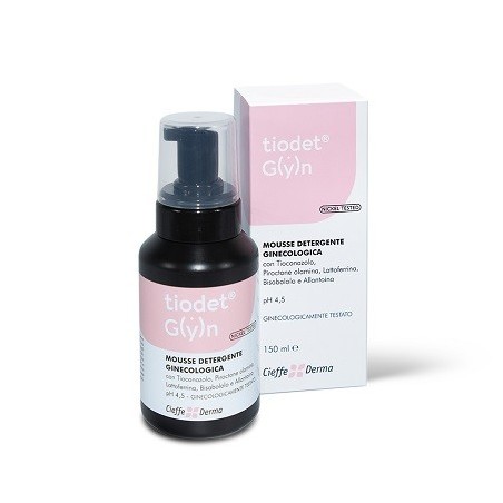 Tiodet Gyn Mousse detergente delicata per micosi intime 150 ml Tiodet Gyn Mousse detergente delicata per micosi intime 150 ml