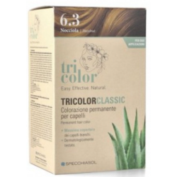 TRICOLOR CLASSIC 6,3 NOCCIOLA 2 TUBI 50 ML + 2 SHAKER 50 ML+ 4 BUSTINE 8 ML