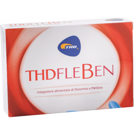THD Fleben integratore per il benessere del microcircolo 20 compresse THD Fleben integratore per il benessere del microcircolo 20 compresse