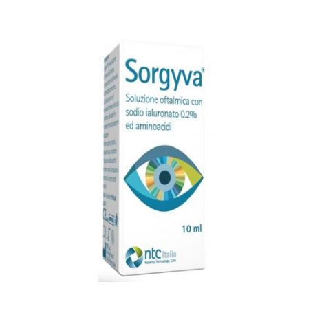 SORGYVA SOLUZIONE OFTALMICA CON HA 0,2% E AMMINOACIDI 10 ML