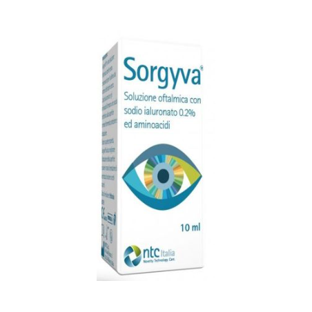 SORGYVA SOLUZIONE OFTALMICA CON HA 0,2% E AMMINOACIDI 10 ML SORGYVA SOLUZIONE OFTALMICA CON HA 0,2% E AMMINOACIDI 10 ML