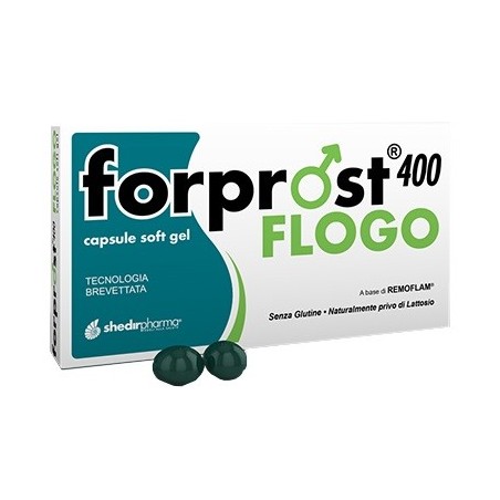 Shedir Pharma Forprost 400 Flogo 15 capsule - Integratore per la prostata Shedir Pharma Forprost 400 Flogo 15 capsule - Integratore per la prostata