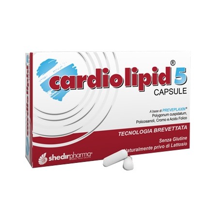 Shedir Pharma Cardiolipid 5 30 capsule - Integratore per il colesterolo