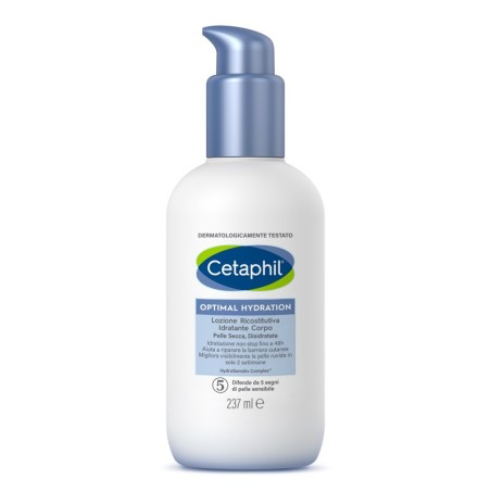 Cetaphil Optimal Hydration Lozione Idratante Ricostitutiva corpo 237 ml Cetaphil Optimal Hydration Lozione Idratante Ricostitutiva corpo 237 ml