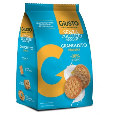 Giusto Grangusto Classici biscotti senza zuccheri aggiunti 350 g