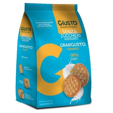 Giusto Grangusto Classici biscotti senza zuccheri aggiunti 350 g Giusto Grangusto Classici biscotti senza zuccheri aggiunti 350 g