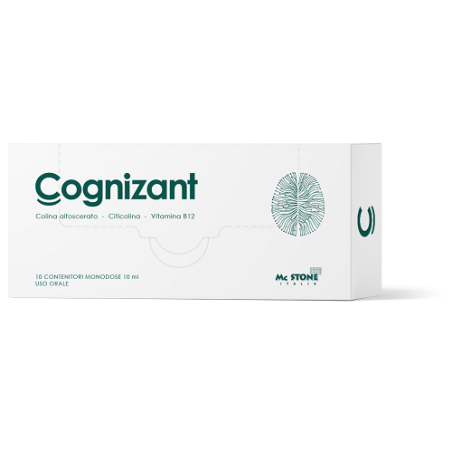 Cognizant integratore a base di colina per benessere mentale 10 flaconcini Cognizant integratore a base di colina per benessere mentale 10 flaconcini