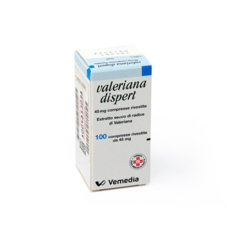 Vemedia Pharma Valeriana Dispert 45 Mg 100 compresse rivestite Vemedia Pharma Valeriana Dispert 45 Mg 100 compresse rivestite