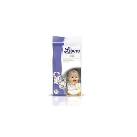 Libero Easy Meal bavaglia monouso per bambino 10 pezzi Libero Easy Meal bavaglia monouso per bambino 10 pezzi