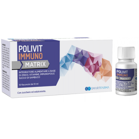 POLIVIT IMMUNO MATRIX 10 FLACONCINI DA 10 ML