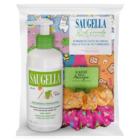 Saugella You Fresh Detergente Intimo + Scrunchies in Omaggio