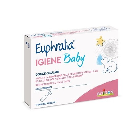 Euphralia Igiene Baby - Gocce Oculari Monodose 10 Pezzi Euphralia Igiene Baby - Gocce Oculari Monodose 10 Pezzi