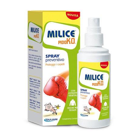 Giuliani Milice PidokO Spray preventivo tiene lontano i pidocchi 100 ml