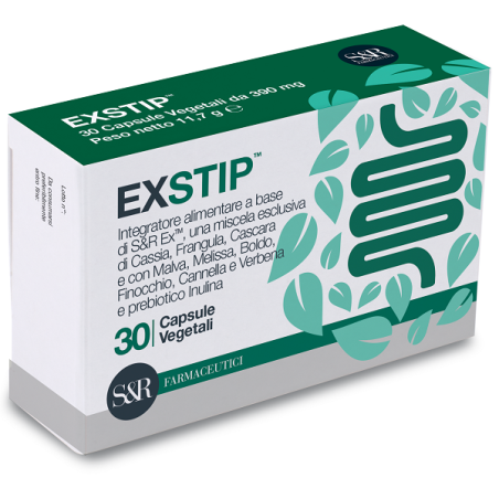 S&R Farmaceutici Exstip Integratore Contro la Stitichezza 30 capsule vegetali S&R Farmaceutici Exstip Integratore Contro la Stitichezza 30 capsule vegetali