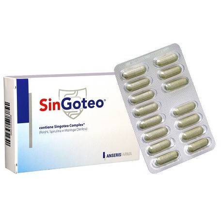 Anseris Singoteo integratore per disturbi intestinali 30 capsule