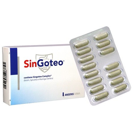 Anseris Singoteo integratore per disturbi intestinali 30 capsule