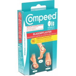 Compeed Vesciche Misto - Cerotto per vesciche formati misti pacco convenienza 10 pezzi