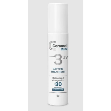 Ceramol i-AGE UV Daytime Treatment crema viso antirughe protettiva SPF30 50 ml Ceramol i-AGE UV Daytime Treatment crema viso antirughe protettiva SPF30 50 ml