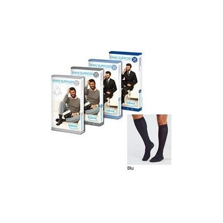 Man Support 15 Cotton Gambaletto Blu Tg. 4 Man Support 15 Cotton Gambaletto Blu Tg. 4