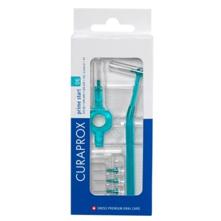 Curaprox Prime Start 06 Scovolino Torquoise 5 Pezzi Curaprox Prime Start 06 Scovolino Torquoise 5 Pezzi