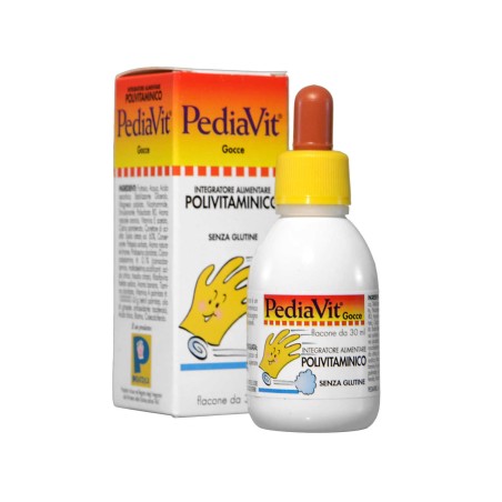 Pediatrica Pediavit Gocce integratore vitaminico per bambini 15 ml Pediatrica Pediavit Gocce integratore vitaminico per bambini 15 ml