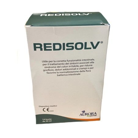 Aurora Biofarma Redisolv integratore per colon irritabile 14 stick Aurora Biofarma Redisolv integratore per colon irritabile 14 stick