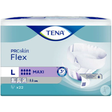 PANNOLONE PER INCONTINENZA TENA FLEX MAXI LARGE 22 PEZZI PANNOLONE PER INCONTINENZA TENA FLEX MAXI LARGE 22 PEZZI