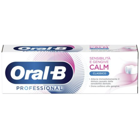 ORALB PROFESSIONAL SENSIBILITA' E GENGIVE CALM CLASSICO COLLUTORIO 75 ML ORALB PROFESSIONAL SENSIBILITA' E GENGIVE CALM CLASSICO COLLUTORIO 75 ML
