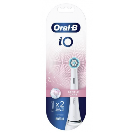 ORALB POWER REFILL IO GENTLE CLEAN WHITE 2 PEZZI